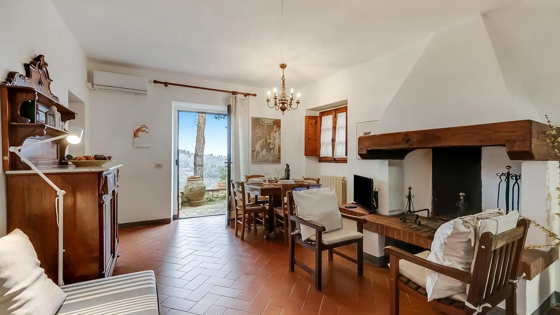 Tuscan Countryside Near Florence - Happy Rentals Impruneta Apartment